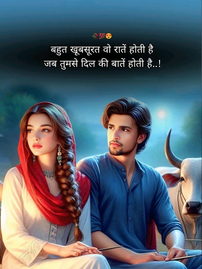 Image love shayari romantic emotional text art