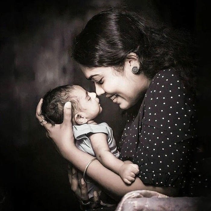 Love maa image emotional child bonding scene