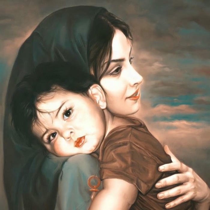 Maa Photo beautiful maternal expression art