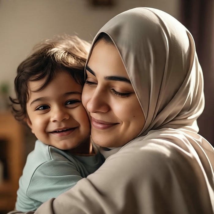 Maa wallpaper Dp loving mother art illustration