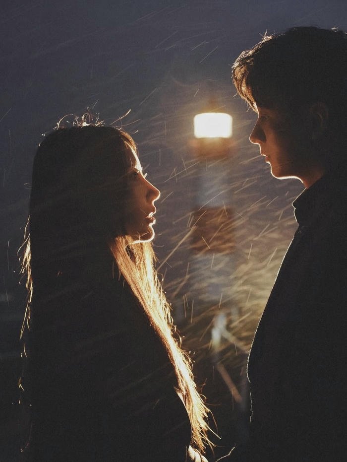 Melancholy love sad couple dp image