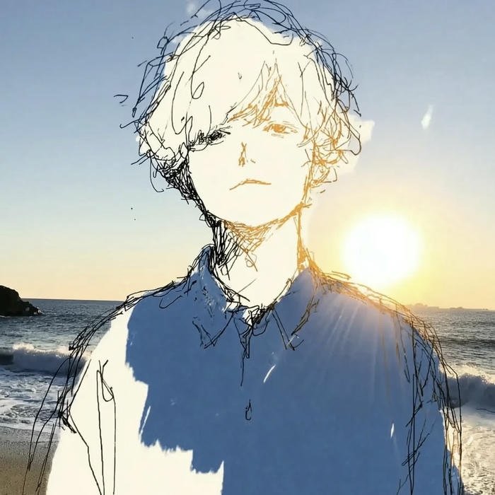 Minimal design cute dp for boys avatar