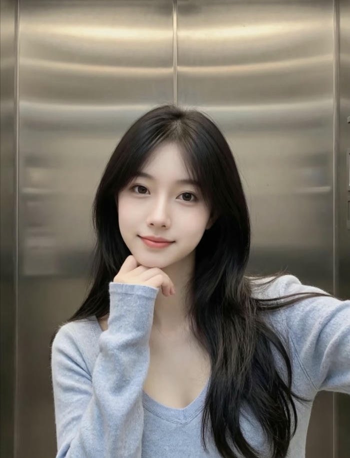 Minimal single girl dp soft style