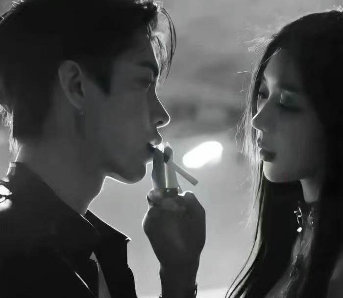 Painful silence sad couple dp aesthetic