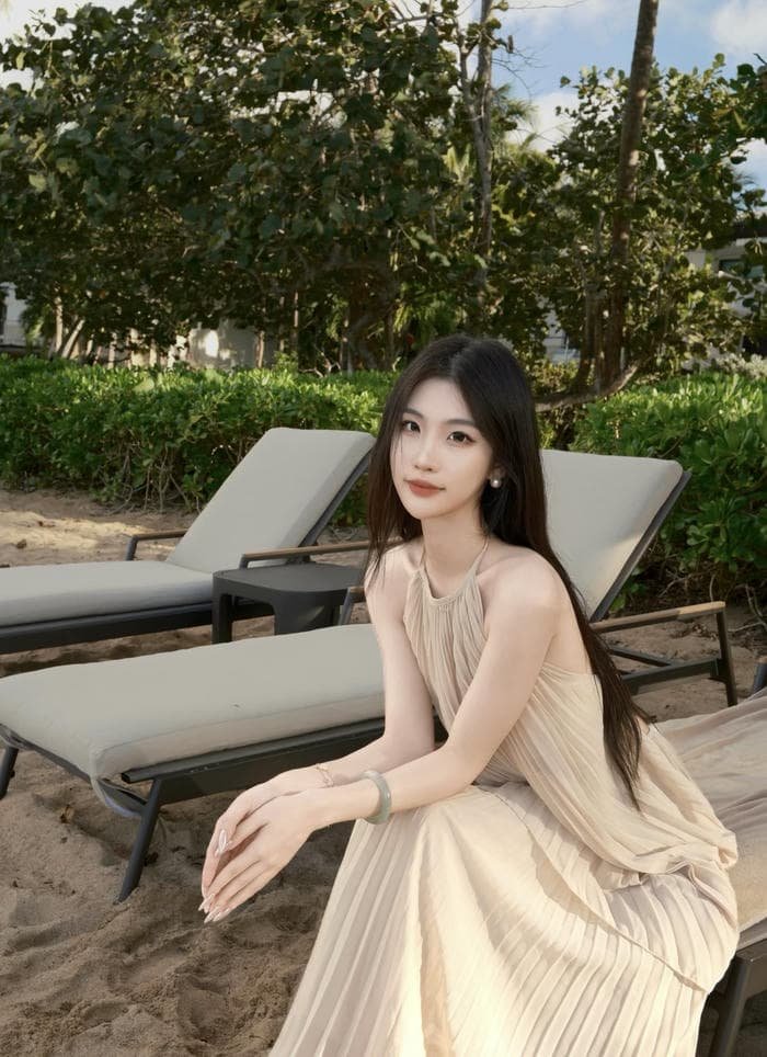 Quiet single girl dp calm aura