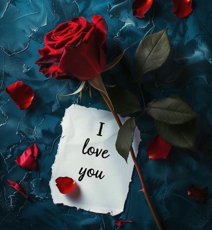 Rose love image hd romantic red flower background