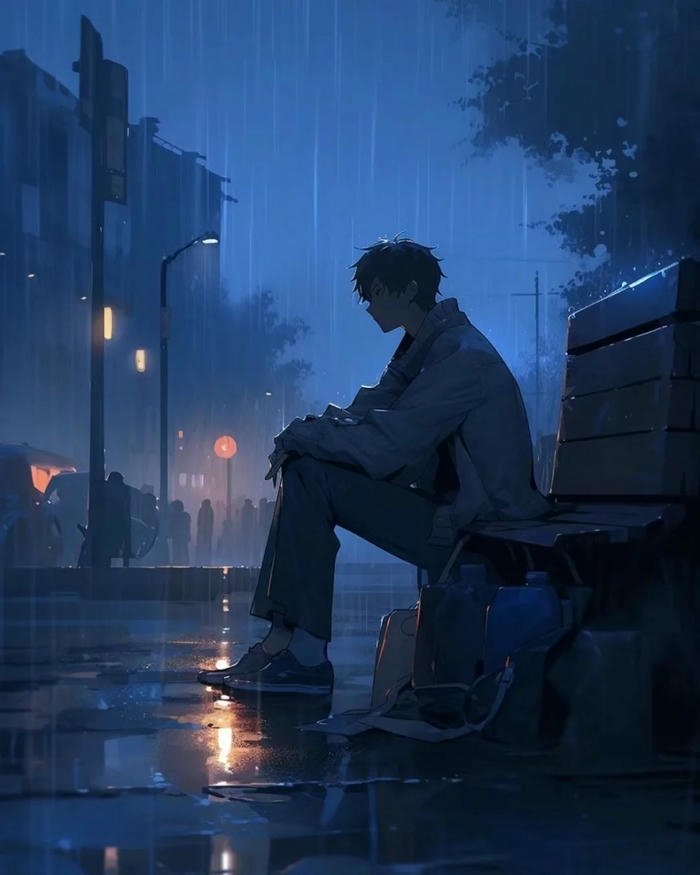 Sad love dp lonely night heartbreak profile background