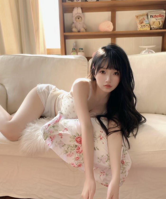 Soft focus real girls dp image