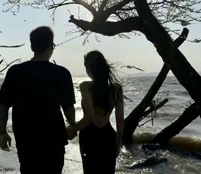 Tears falling sad couple dp portrait