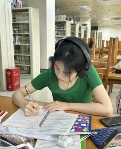 academic mood in study girl dp