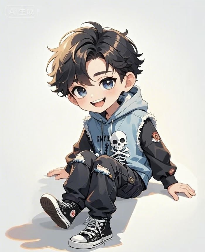 aesthetic cartoon dp for boys