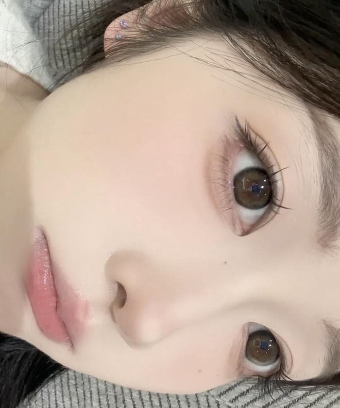 aesthetic eye portrait