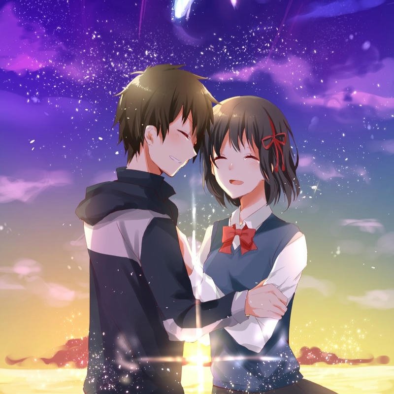 anime dp your name moment