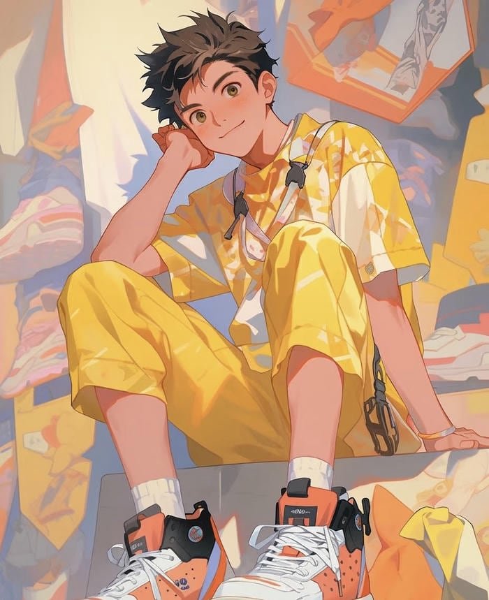 art cartoon dp for boys