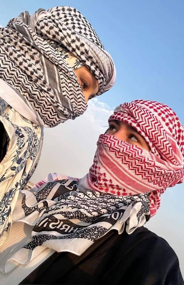 artistic islamic girls dp portrait style