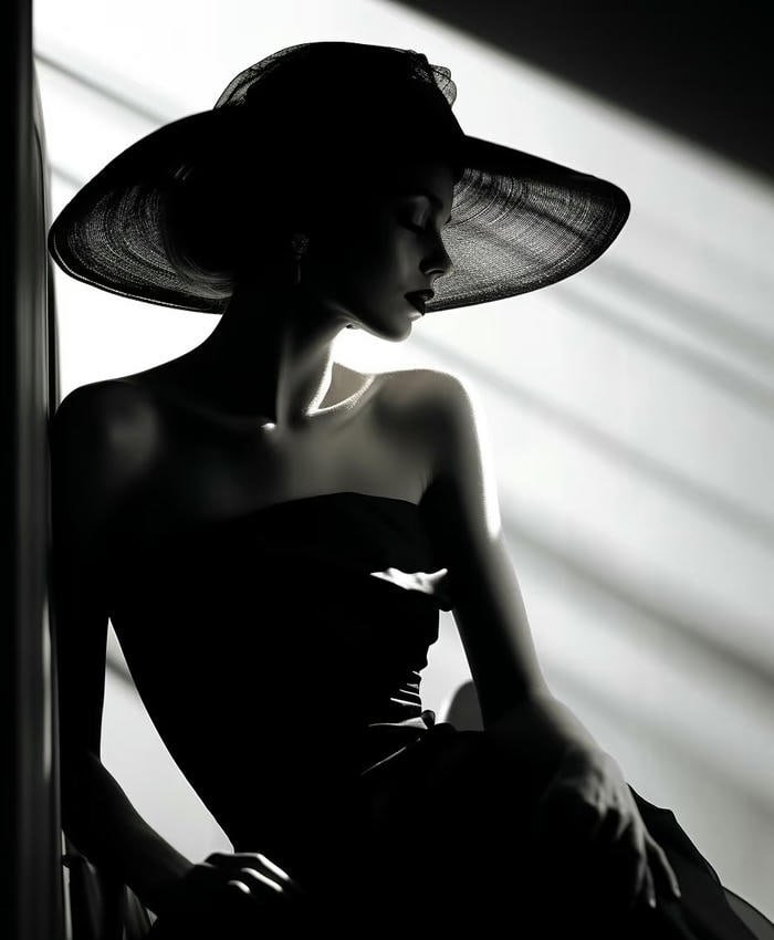 attitude girl dp in black