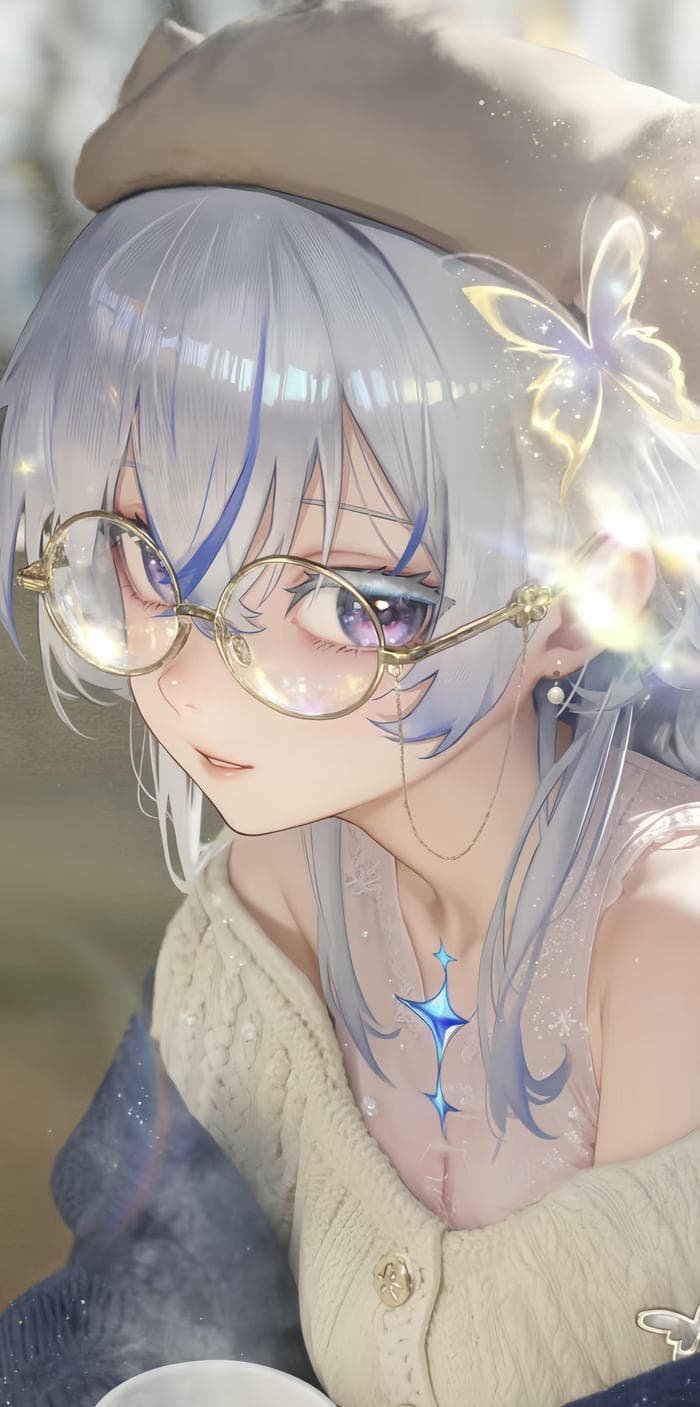 cartoon aesthetic girl dp