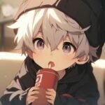 cartoon cute boy dp artwork