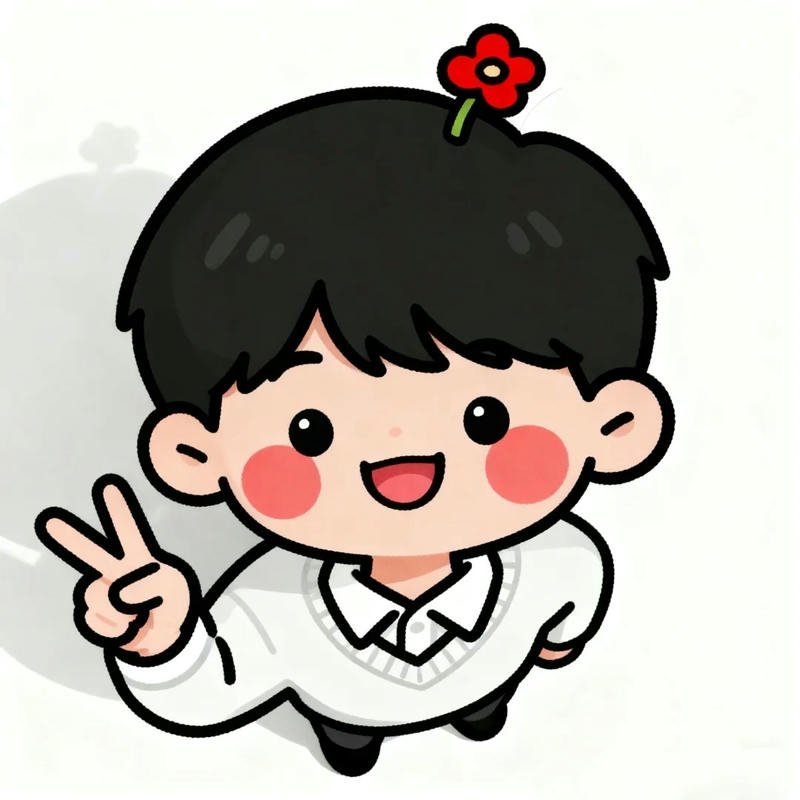 cartoon dp boy cute illustration