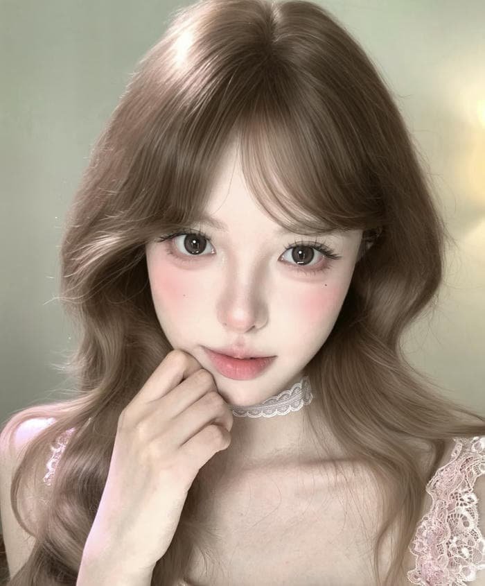 charming gaze girl dp