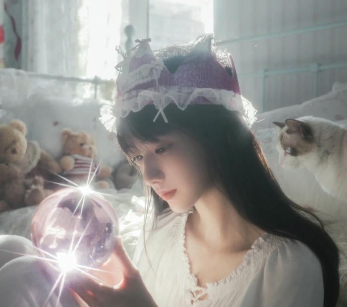 clean aesthetic for smart girl dp