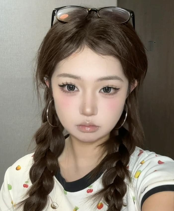 closeup girl eyes dp