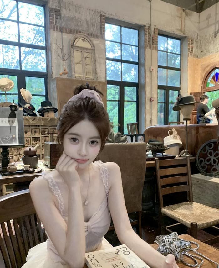 cool attitude female photo