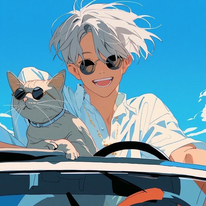 cool dp anime modern anime avatar for social media