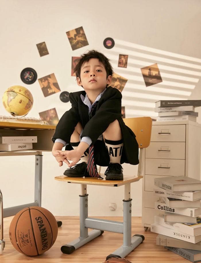 cute baby boy dressed nicely