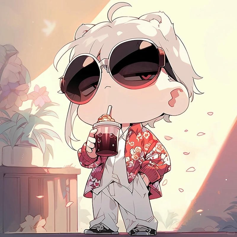 cute boy cartoon dp portrait