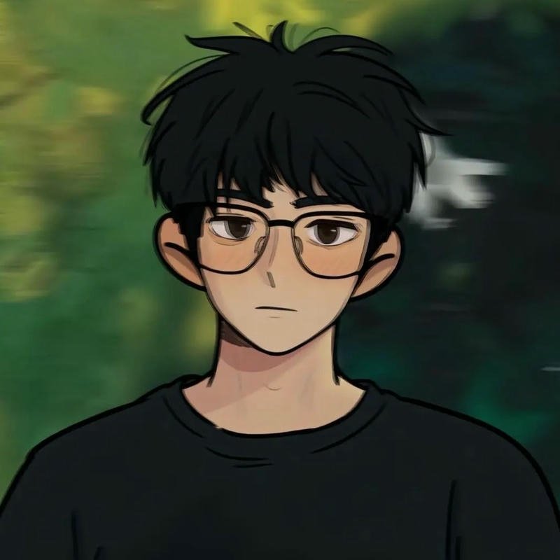 cute boy dp cartoon aesthetic