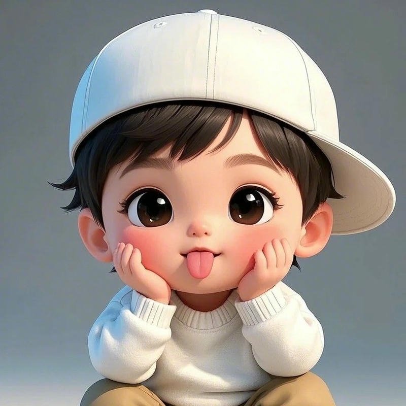 cute boy dp cartoon outline