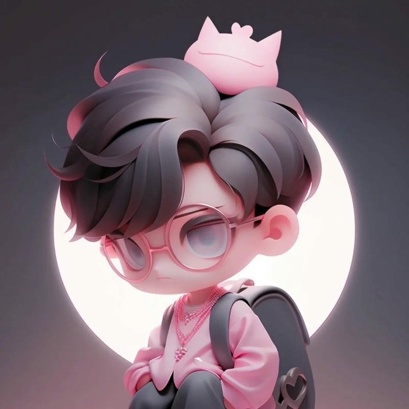 cute dp cartoon boy concept