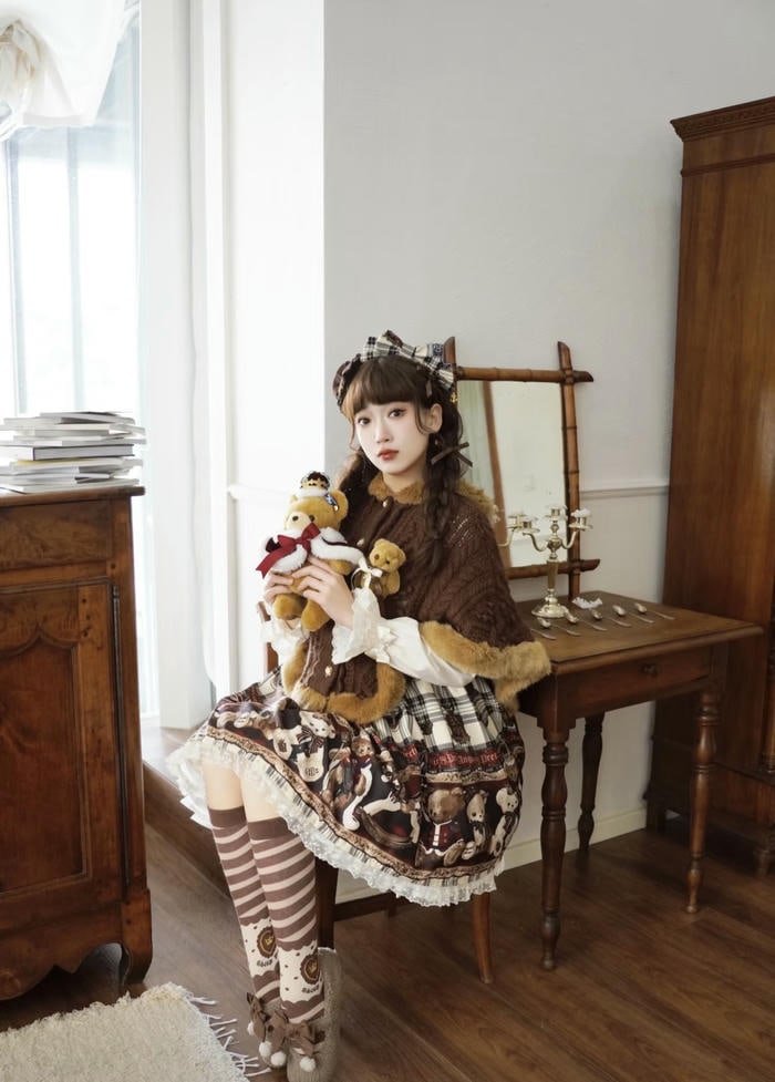 cute peaceful glow in teddy bear girl dp