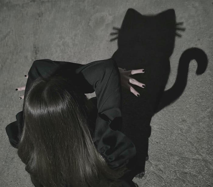 dark silhouette in shadow girl dp