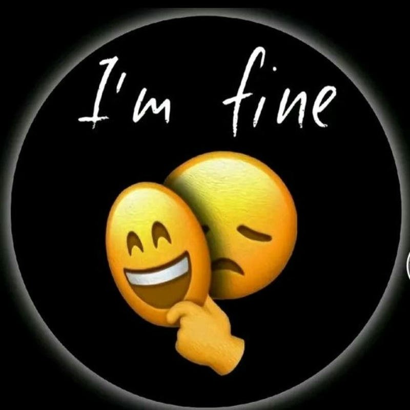 deep mood sad emoji dp