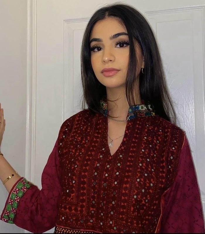 delicate kashmiri girls dp graceful vibe