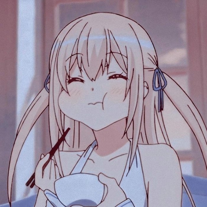 dp anime cute girl anime avatar with soft vibe
