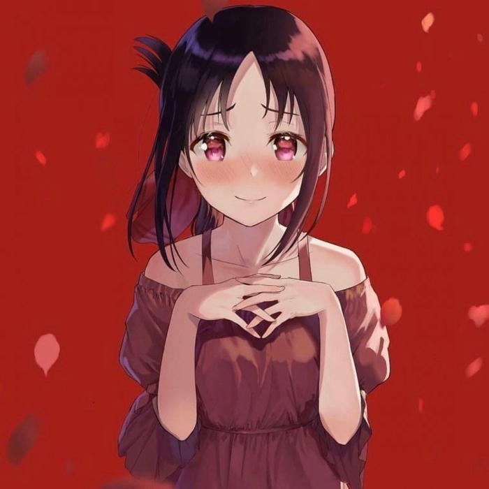 dp anime cute girl charming anime profile image