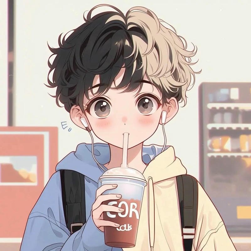 dp cartoon cute boy profile