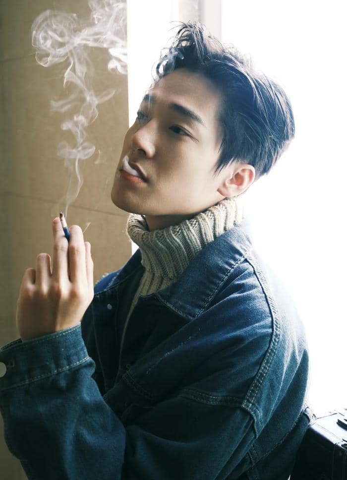 dp trendy smoker boy