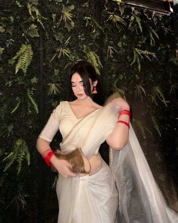 elegant indian girl dp graceful style