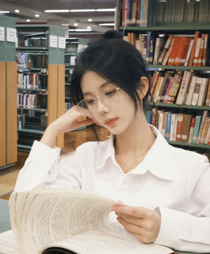 exam pressure girl shot