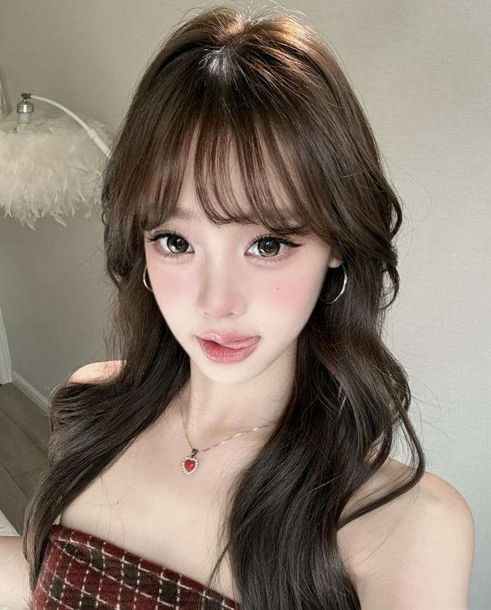 focused eye portrait