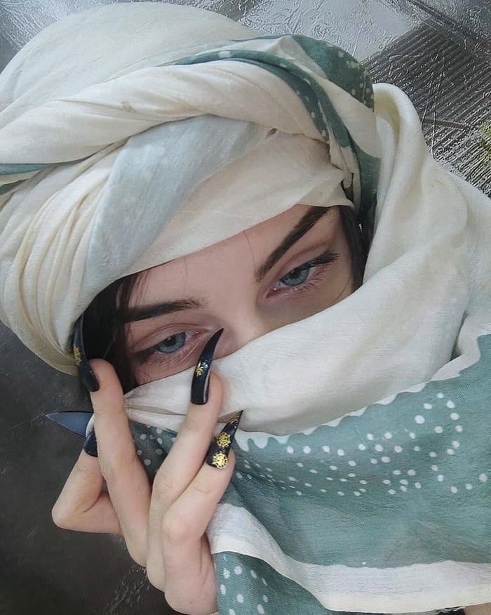 graceful islamic girls dp elegant beauty