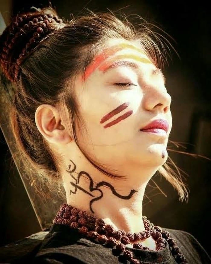 graceful mahadev dp for girls faith