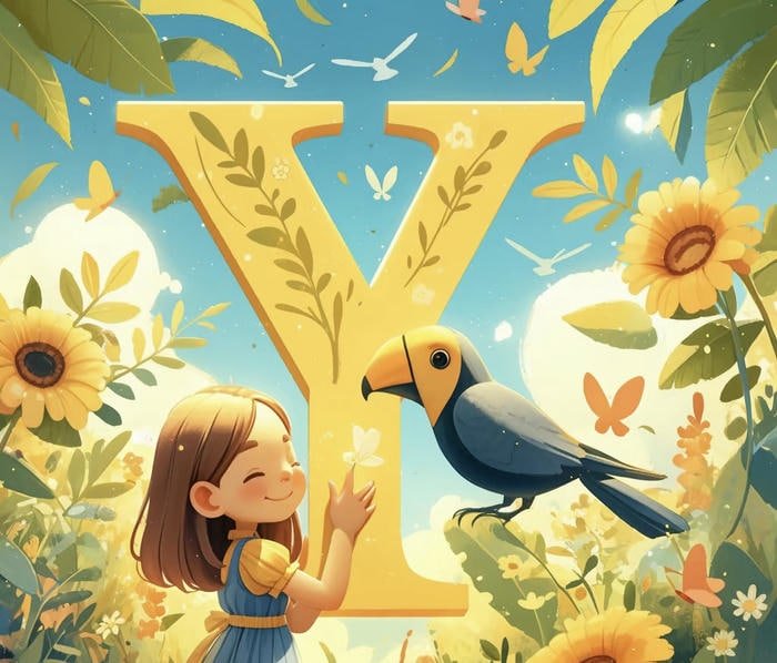 graphic with y initial