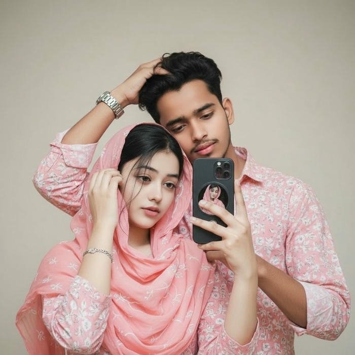 hijab couple dp aesthetic muslim couple photo