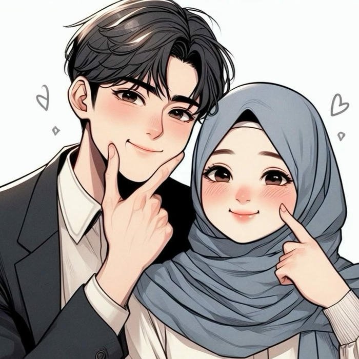 hijab couple dp peaceful islamic couple dp
