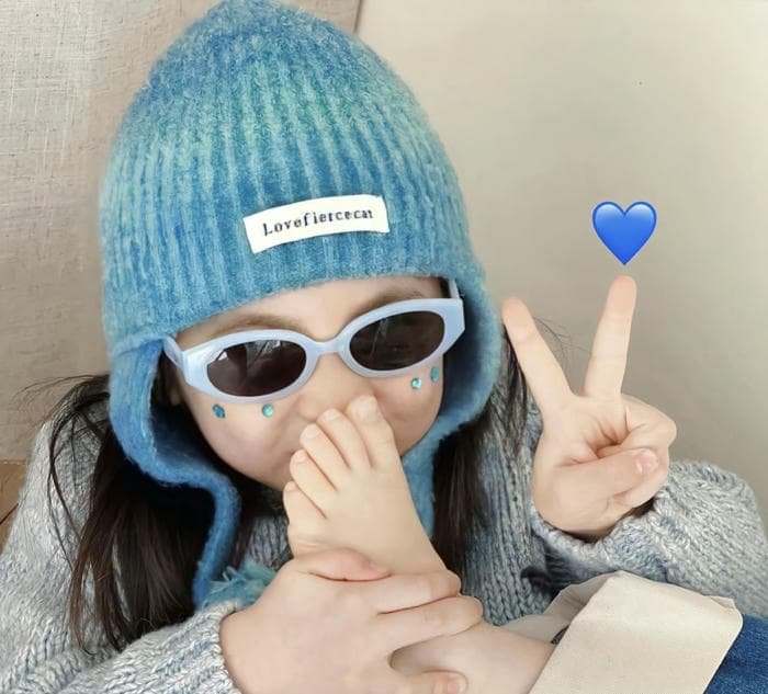 laughing girl portrait